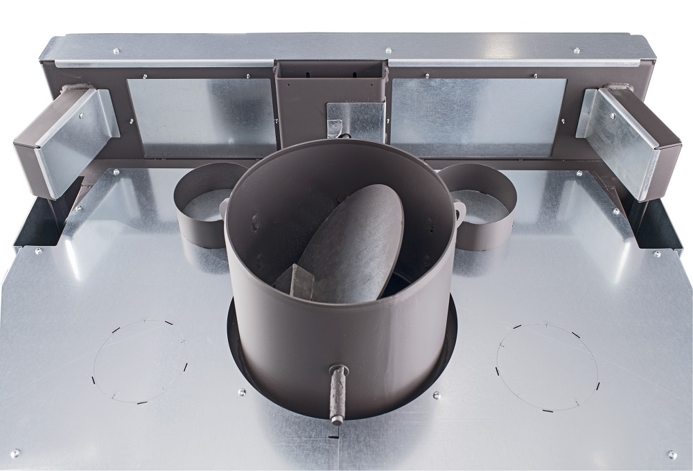 Δυνατότητα εξαγωγής δύο αεραγωγών